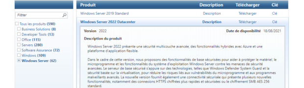 Windows Server 2022 est RTM