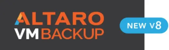 Altaro Backup V8 et Windows 2019